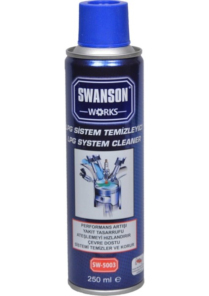 Swanson Works Lpg Sistem Temizleyici 250 ML Aparatsız