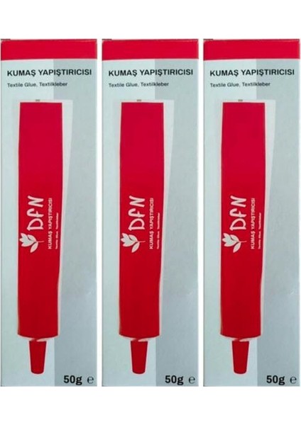 Kumaş Yapıştırıcı Çok Amaçlı 50 Gram 3 Adet