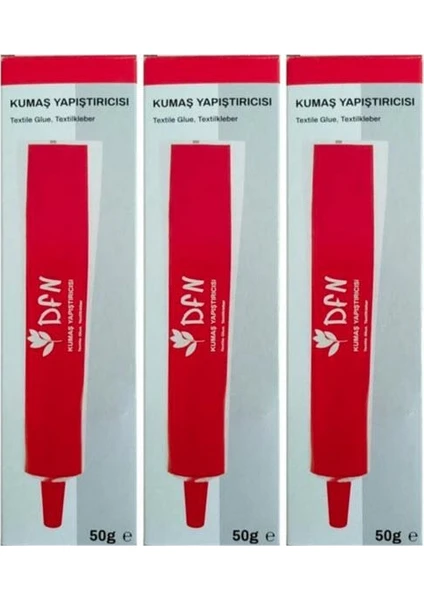 Kumaş Yapıştırıcı Çok Amaçlı 50 Gram 3 Adet