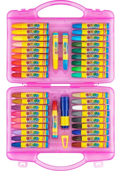 Pastel Boya 36+3 Renk - Pembe Çantalı fiyatları