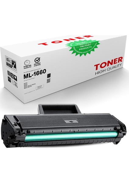 ML-1660 Çipli Muadil Toner /wb/ SU748A/ML-1665/ML-1685W/