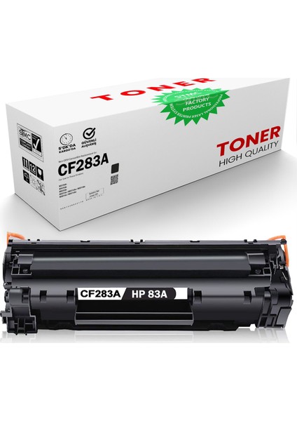 Whitebox CF283A Muadil Toner /WB/M201DW/M201N/M125A/M125NW/M125RNW