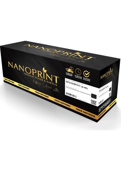 Ricoh SP310-SP311-SP377 Muadil Toner /NP/SP-311DN/SP-311DNW