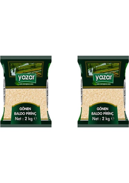 Gönen Baldo Pirinç 2 kg 2'li fiyatları