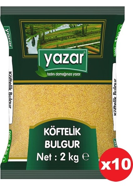 Köftelik Bulgur 2 kg x 10 Paket