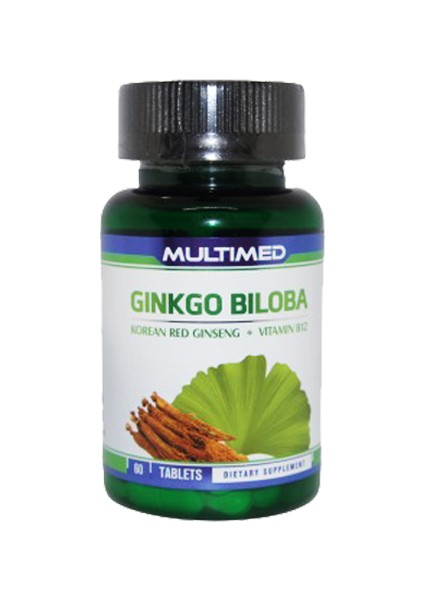 Ginkgo Biloba Kırmızı Ginseng + Vitamin B12 60 Tablet