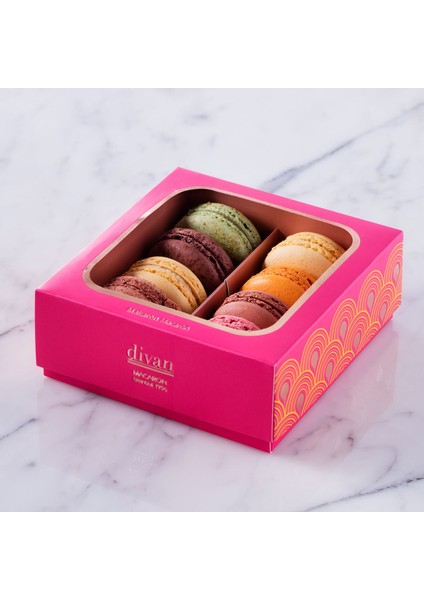 Divan Macaron 8'li Kutu 88 gr