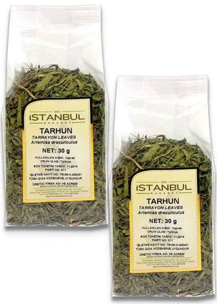 2 'li Istanbul Baharat Tarhun 30 gr