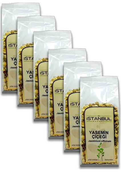 6 'lı Istanbul Baharat Yasemin Çiçeği 30 gr Taptaze