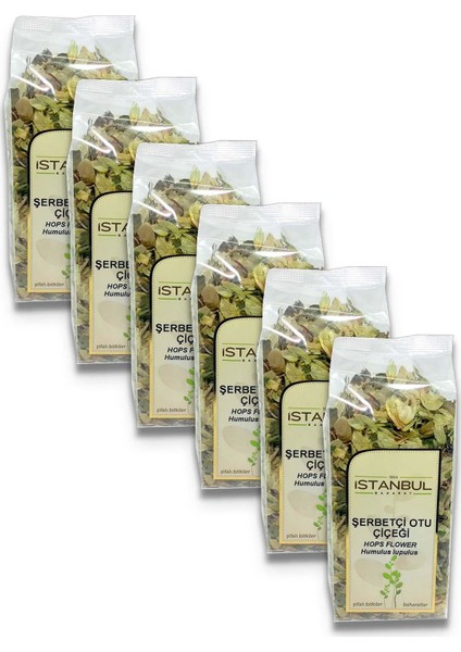 6 'lı Istanbul Baharat Şerbetçi Otu 20 gr