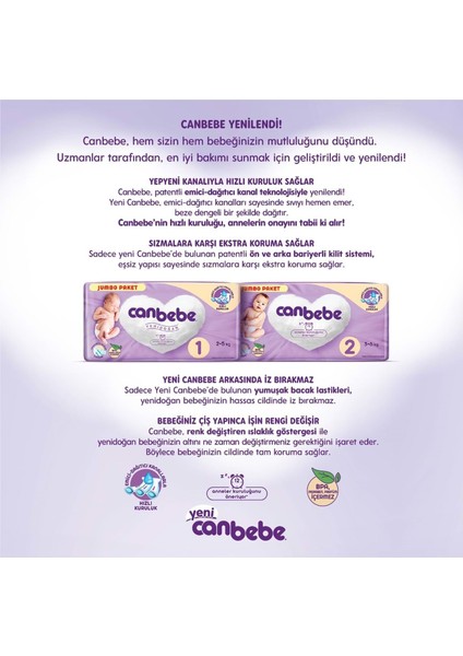 Bebek Bezi Beden: 6 (15 - 27 Kg) Extra Large 72'li