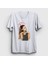 Unisex Beyaz Hearts Ariana Grande T-Shirt 1