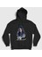 Unisex Siyah PO Billie Eilish Kapüşonlu Sweatshirt 1