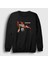 Unisex Siyah Murdered Eminem Sweatshirt 1
