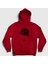 Unisex Kırmızı Hat Charlie Chaplin Kapüşonlu Sweatshirt 1