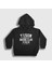 Unisex Çocuk Siyah Boxing Club Mike Tyson Kapüşonlu Sweatshirt 1