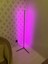 L Köşe Lambader Rgb LED Aydınlatma 150CM Metal Diffizörlü 3