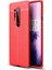 - One Plus 8 Pro - Kılıf Auto Focus Karbon Niss Silikon Kapak - Kırmızı 1