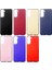 Samsung Galaxy S21 Kılıf Mat Premium Silikon Kılıf + Tam Kaplayan 6d Polymer Nano Ekran Koruyucu Kırmızı 2