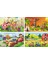 4 Adet 24 Parça Ahşap Puzzle Yapboz Set-8 1