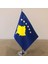 Kosova Masa Bayrağı Krom Direkli Tekli Bayrak 1