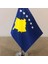 Kosova Masa Bayrağı Krom Direkli Tekli Bayrak 2