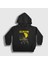 Unisex Çocuk Siyah Scorpion V4 Mortal Kombat Kapüşonlu Sweatshirt 1