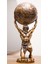 Atlas Biblo Özel Tasarım Bronz Heykel 32 cm Ev Dekor 1