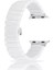 Apple Watch Uyumlu 4 5 42mm Kordon Parlak Seramik Kaplama Yatay Görünüm Yandan Çıtçıt Beyaz 1