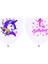 Balon Baskılı Lisanslı 12 Inc 4+1 Unıcorn 1 Yaş Beyaz PK:100 1