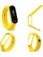 Xiaomi Mi Band 4 Kılıf Silikon Kordon Turuncu 2