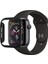 Apple Watch 38 mm Kılıf Full Glue Ekran Koruyucu Siyah 1