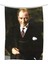Atatürk Posteri Parlak Kumaş No:2 50 x 75 cm 1