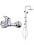 Banyo Bataryası Tema Rain Quadro Banyo Tepe Duş Takımı 2 Li Set 1