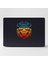 Laptop Sticker Bilgisayar Kaplama Notebook Macbook Retro Aslan Lacivert-Ls-56 1