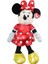 Parlak Kırmızı Elbiseli Minnie Mouse Sesli Peluş 30 cm 1