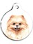 Suluboya Pomeranian Yuvarlak Köpek Künyesi 1