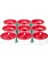 Kokusuz Mum Renkli Mum 8 Li Tealight Mum Dekoratif Yuvarlak Mum 3
