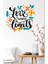 Love Without Limits Dekoratif Deuvar Sticker 1