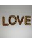 Ahşap Love Yazılı 4 Parça Çerezlik 4