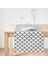 Siyah Geometrik Desenli Dijital Baskılı Modern Süet Runner 1
