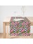 Zigzag Zebra Desenli Ogea Desenli Dekoratif Süet Runner 1