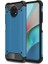 Xiaomi Mi 10t Lite Kapak Çift Katmanlı Zırh Tank Kılıf Mavi 1
