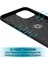 Caseworld Samsung Galaxy A13 4g Kılıf Renkli Yüzüklü Manyetik Silikon Kapak Siyah - Siyah 5