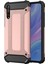 Huawei Y8P Kapak Çift Katmanlı Zırh Tank Kılıf Rose Gold 1