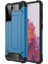 Samsung Galaxy S21 Plus Kapak Çift Katmanlı Zırh Tank Kılıf Mavi 1