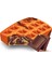 Waffle Çikolata Soslu Mozaik Kek 24 Adet 3