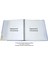 20 Yaprak [40 SAYFA]-31x32 cm Manyetik Yapışkanlı Ciltbezli Fotoğraf Albümü-Mavi 2