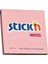 Stickn 100 Yaprak Pastel Pembe Not Kağıdı 76 x 76 mm 1