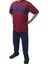 %100 Pamuklu Kısa Kol Battal Erkek Pijama Takımı 1